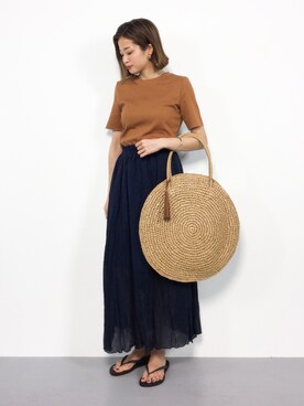 mihiroさん（レディース・156cm）の夏コーディネート