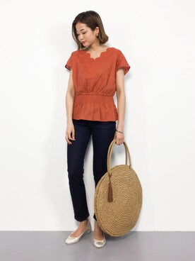 mihiroさん（レディース・156cm）の夏コーディネート