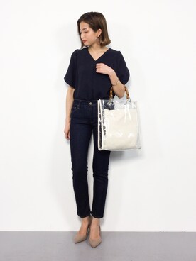 mihiroさん（レディース・156cm）の夏コーディネート