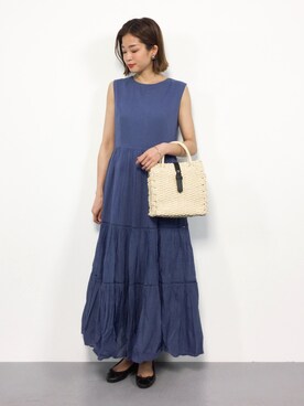 mihiroさん（レディース・156cm）の夏コーディネート