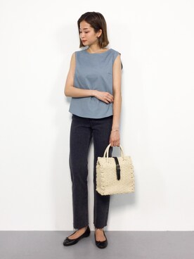 mihiroさん（レディース・156cm）の夏コーディネート