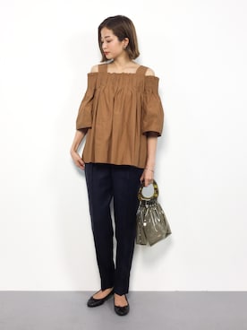 mihiroさん（レディース・156cm）の夏コーディネート