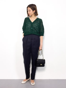 mihiroさん（レディース・156cm）の夏コーディネート