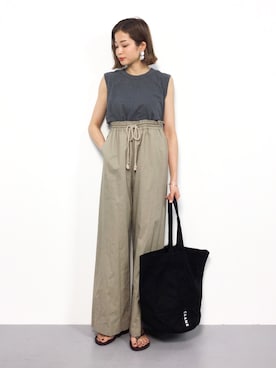 mihiroさん（レディース・156cm）の夏コーディネート