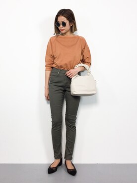 mihiroさん（レディース・156cm）の夏コーディネート