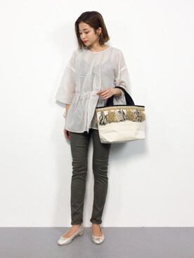 mihiroさん（レディース・156cm）の夏コーディネート