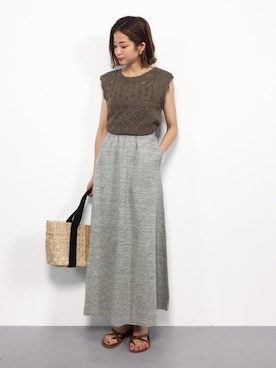 mihiroさん（レディース・156cm）の夏コーディネート