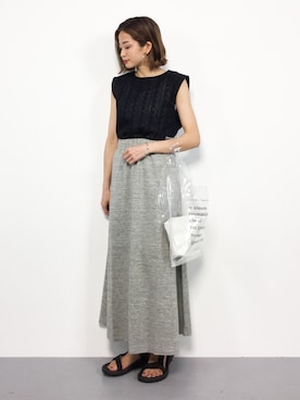 mihiroさん（レディース・156cm）の夏コーディネート