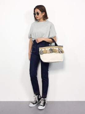 mihiroさん（レディース・156cm）の夏コーディネート