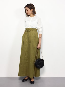 mihiroさん（レディース・156cm）の夏コーディネート