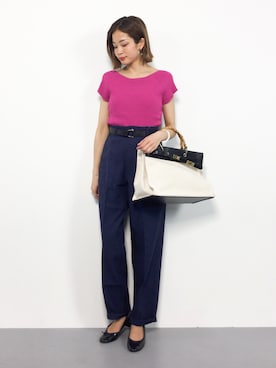 mihiroさん（レディース・156cm）の夏コーディネート