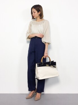 mihiroさん（レディース・156cm）の夏コーディネート