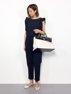 mihiroさん（レディース・156cm）の夏コーディネート