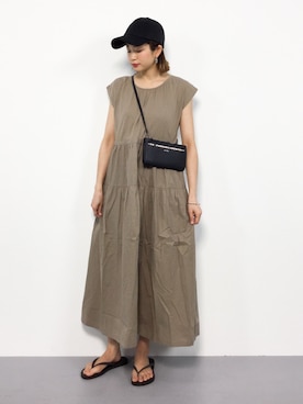 mihiroさん（レディース・156cm）の夏コーディネート