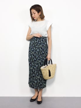 mihiroさん（レディース・156cm）の夏コーディネート