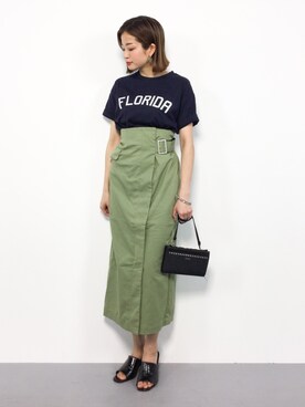 mihiroさん（レディース・156cm）の夏コーディネート