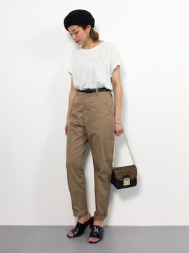 mihiroさん（レディース・156cm）の夏コーディネート