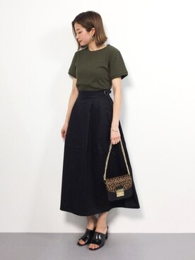 mihiroさん（レディース・156cm）の夏コーディネート