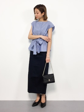 mihiroさん（レディース・156cm）の夏コーディネート