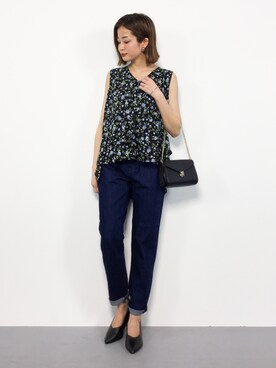 mihiroさん（レディース・156cm）の夏コーディネート