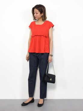 mihiroさん（レディース・156cm）の夏コーディネート