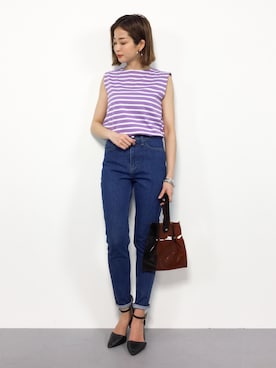 mihiroさん（レディース・156cm）の夏コーディネート