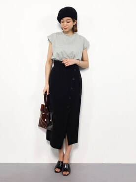 mihiroさん（レディース・156cm）の夏コーディネート