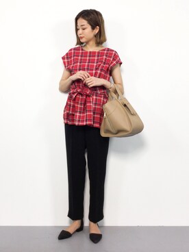 mihiroさん（レディース・156cm）の夏コーディネート