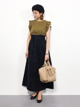 mihiroさん(レディース・156cm)の夏コーディネート