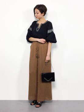 mihiroさん（レディース・156cm）の夏コーディネート