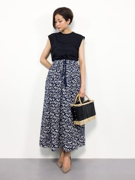 mihiroさん(レディース・156cm)の夏コーディネート