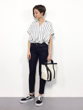 mihiroさん（レディース・156cm）の夏コーディネート