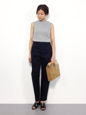 mihiroさん（レディース・156cm）の夏コーディネート