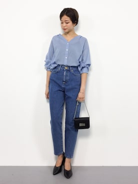 mihiroさん（レディース・156cm）の夏コーディネート