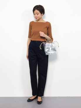 mihiroさん（レディース・156cm）の夏コーディネート