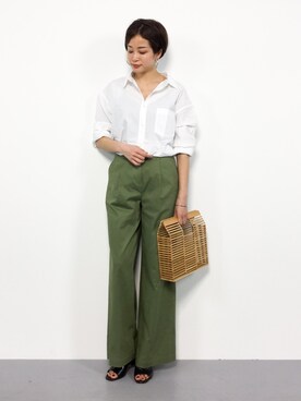 mihiroさん（レディース・156cm）の夏コーディネート