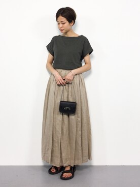 mihiroさん（レディース・156cm）の夏コーディネート