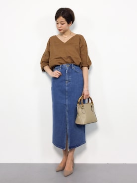 mihiroさん（レディース・156cm）の夏コーディネート