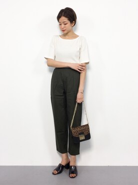 mihiroさん（レディース・156cm）の夏コーディネート