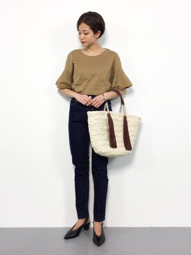 mihiroさん（レディース・156cm）の夏コーディネート