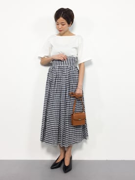 mihiroさん（レディース・156cm）の夏コーディネート