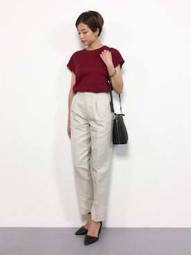 mihiroさん（レディース・156cm）の夏コーディネート