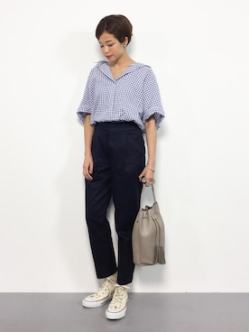 mihiroさん（レディース・156cm）の夏コーディネート