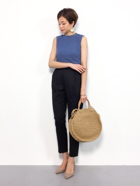 mihiroさん（レディース・156cm）の夏コーディネート