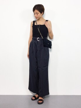 mihiroさん（レディース・156cm）の夏コーディネート