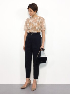 mihiroさん（レディース・156cm）の夏コーディネート