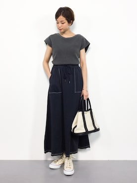 mihiroさん(レディース・156cm)の夏コーディネート