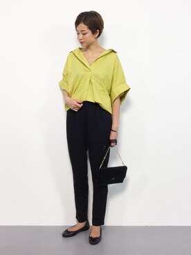 mihiroさん（レディース・156cm）の夏コーディネート