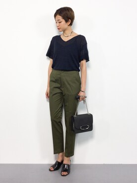 mihiroさん（レディース・156cm）の夏コーディネート