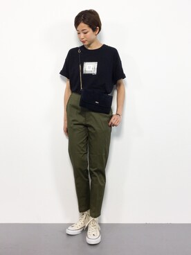 mihiroさん（レディース・156cm）の夏コーディネート